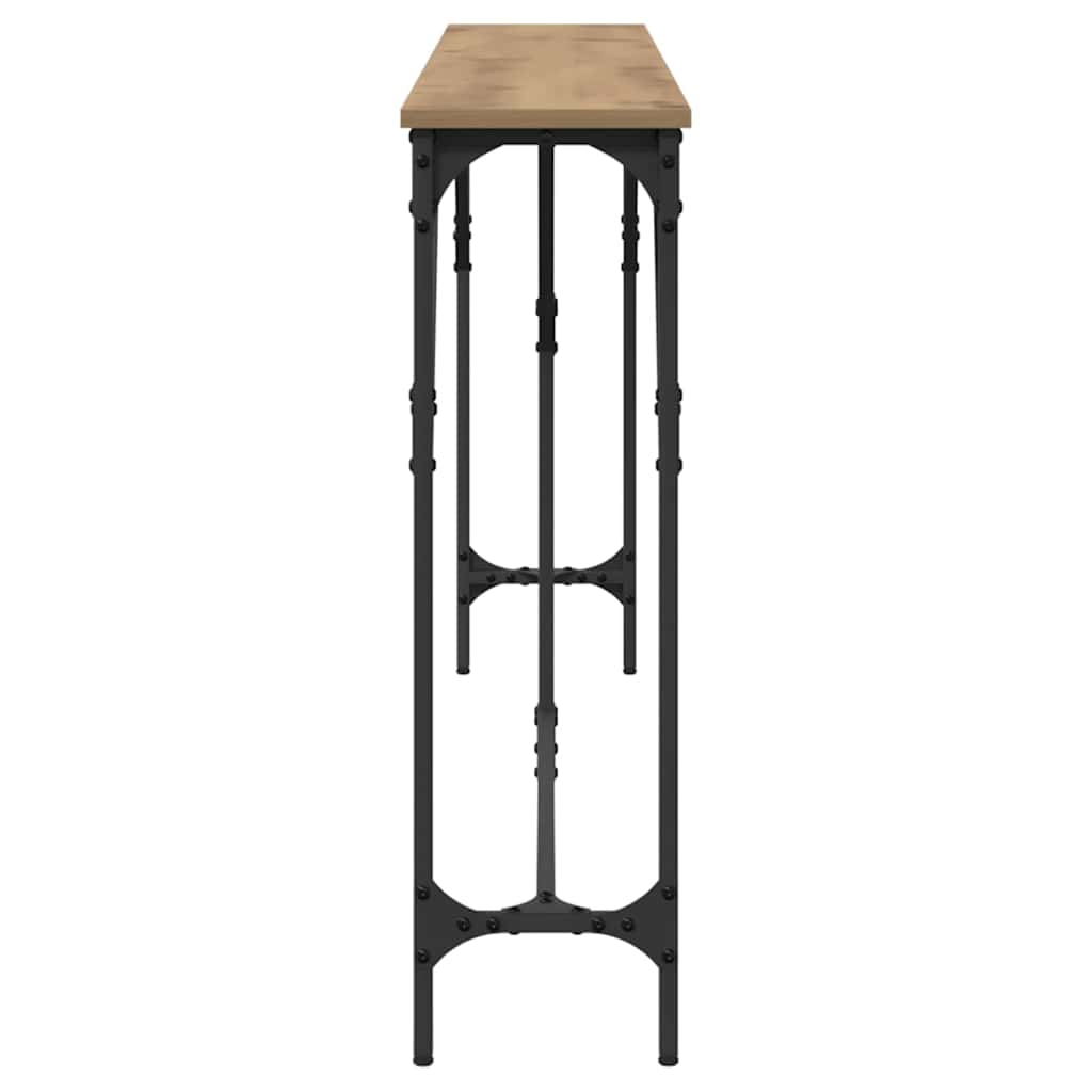 Tavolo Consolle rovere artigianale 180 x 23 x 75 cm 871327