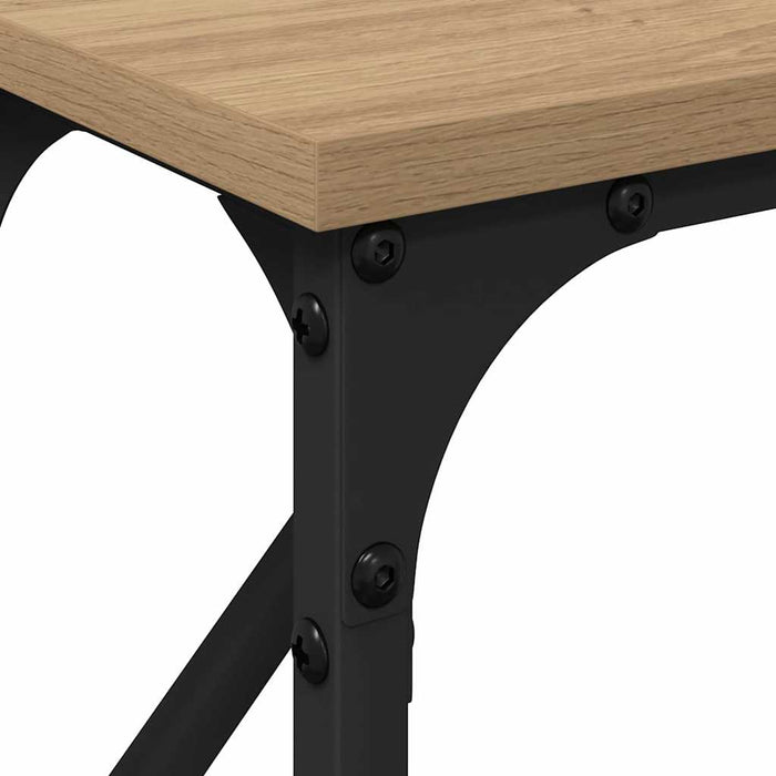 Tavolo Consolle rovere artigianale 140 x 23 x 75 cm 871334