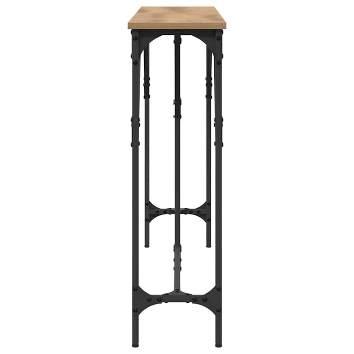 Tavolo Consolle rovere artigianale 140 x 23 x 75 cm 871334