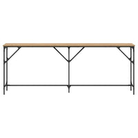 Tavolo Consolle rovere artigianale 200 x 29 x 75 cm 871341
