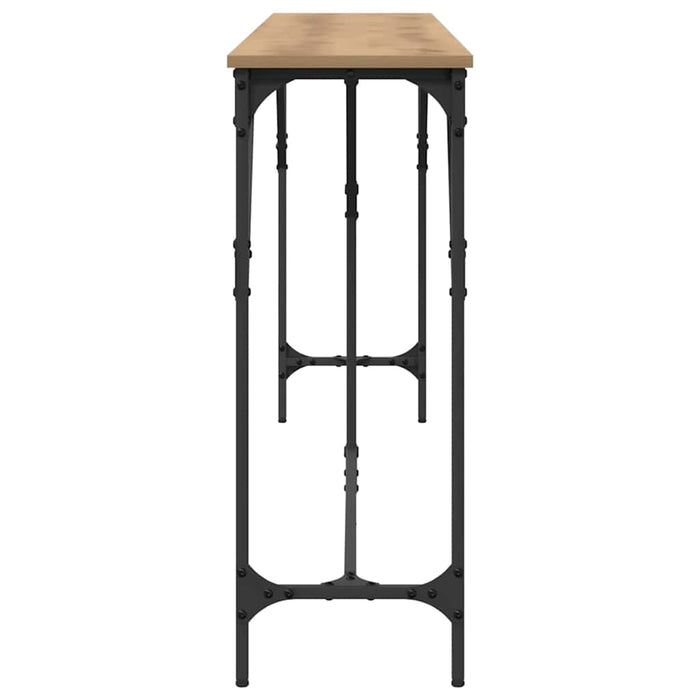 Tavolo Consolle rovere artigianale 200 x 29 x 75 cm 871341