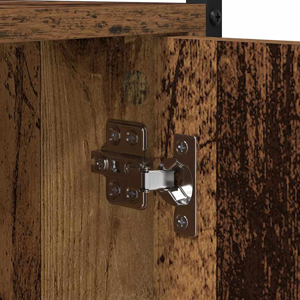 Mobile per Lavatrice Legno Vecchio 68x48.5x194 cm 871367