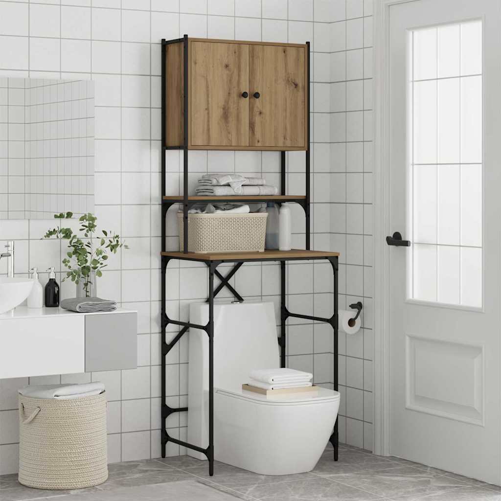 Mobile per Lavatrice Rovere Artigianale 68x48,5x194 cm 871368