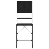 Mobile per Lavatrice Rovere Nero 68x48.5x194 cm 871369