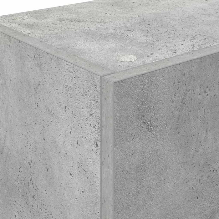 Armadio da Cucina Grigio Cemento 35x50x180 cm Legno Ingegnerizzato 871373