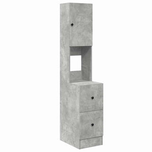 Mobile da cucina-Armadio da cucina Grigio 35 x 50 x 180 cm Legno multistrato