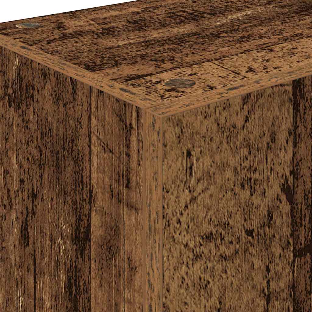 vidaXL Mobile da cucina con cassetto Legno vecchio Legno multistrato