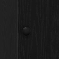 Mobile da cucina con cassetto con lo scaffale Rovere nero Legno multistrato 871379