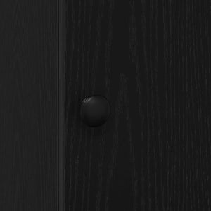 vidaXL Mobile da cucina con cassetto Rovere nero Legno multistrato