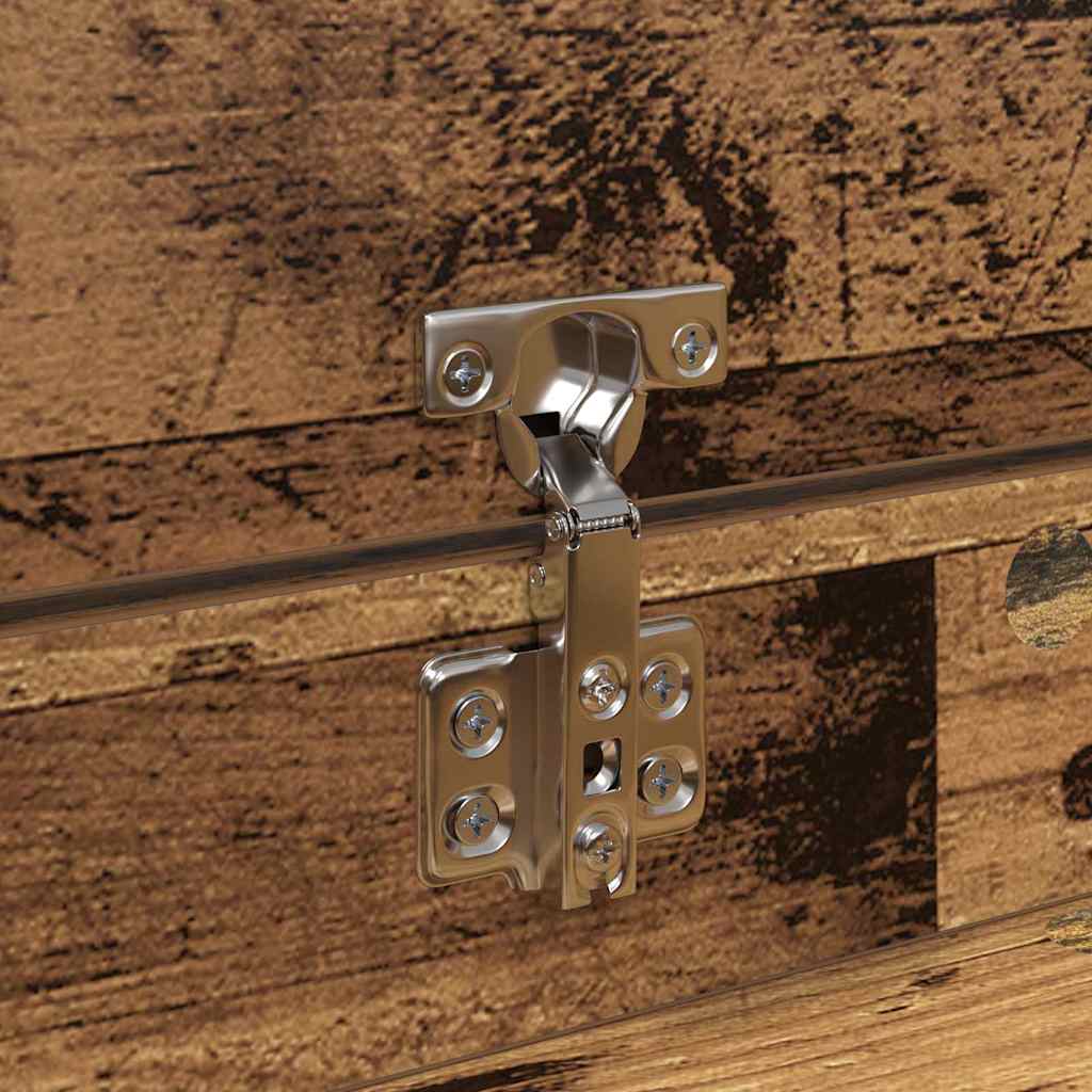 Armadio per scarpe  Legno Vecchio 100.5x28x100 cm Legno Solido 871386