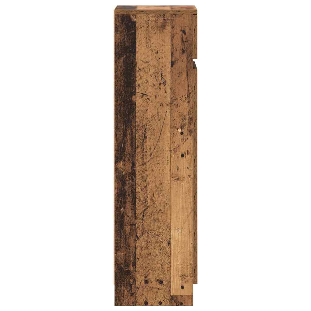 Armadio per scarpe  Legno Vecchio 100.5x28x100 cm Legno Solido 871386