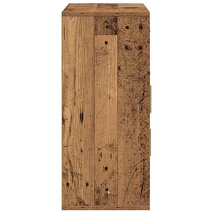 vidaXL Credenza Legno antico 60 x 31 x 70 cm Legno multistrato