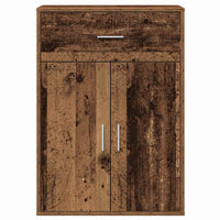 vidaXL Credenza Legno vecchio 79 x 38 x 80 cm Legno multistrato