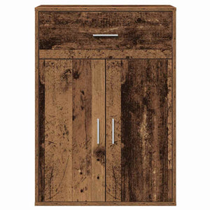 vidaXL Credenza Legno vecchio 79 x 38 x 80 cm Legno multistrato