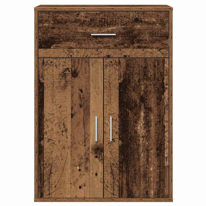 Credenza-Buffet-Armadio da cucina Legno vecchio 60 x 30 x 84 cm Legno multistrato