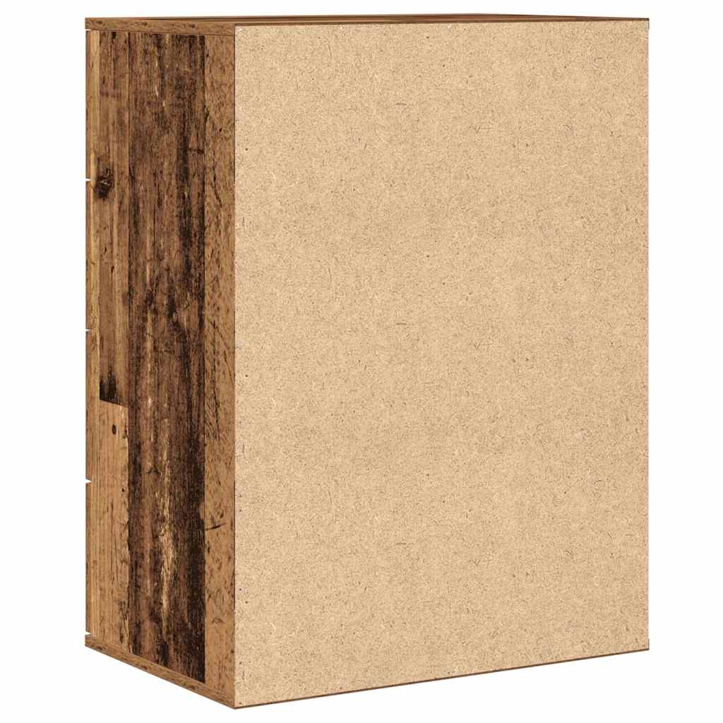 vidaXL Credenza Legno vecchio 60 x 39 x 80 cm Legno multistrato