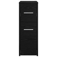 Mobile da bagno slim Rovere nero 22 x 44 x 61.5 cm 871633