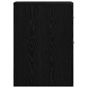 Mobile da bagno slim Rovere nero 22 x 44 x 61.5 cm 871633