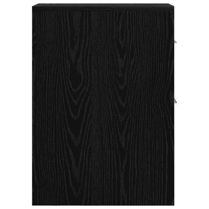 Mobile da bagno slim Rovere nero 22 x 44 x 61.5 cm 871633