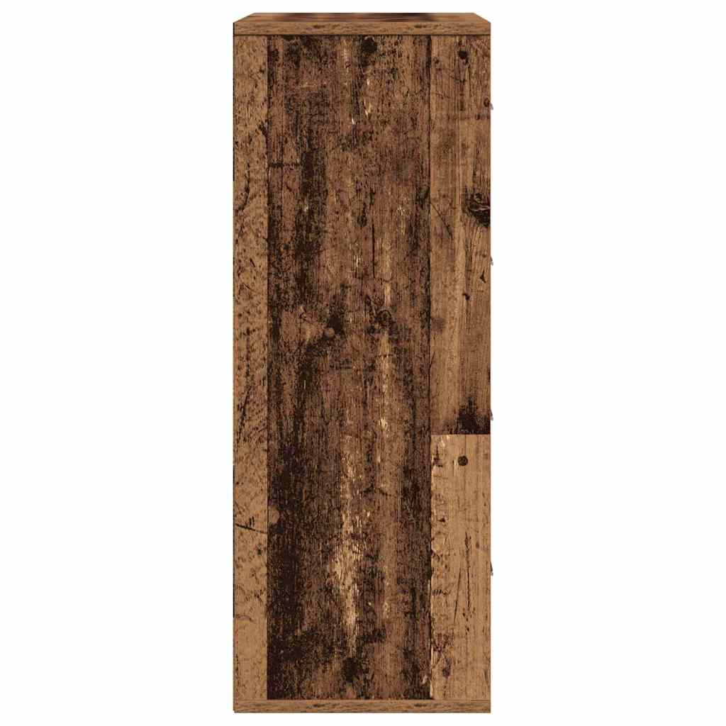 vidaXL Credenza Legno vecchio 60 x 31 x 84 cm Legno multistrato
