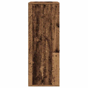 vidaXL Credenza Legno vecchio 60 x 31 x 84 cm Legno multistrato