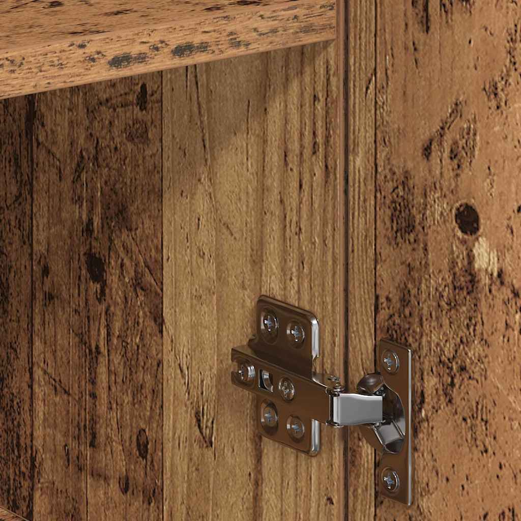 vidaXL Credenza Legno vecchio 79 x 38 x 80 cm Legno multistrato