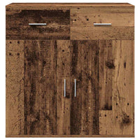 vidaXL Credenza Legno vecchio 79 x 38 x 80 cm Legno multistrato