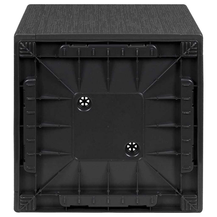 Vaso da giardino Antracite 36 x 36 x 35 cm Polipropilene 42006497