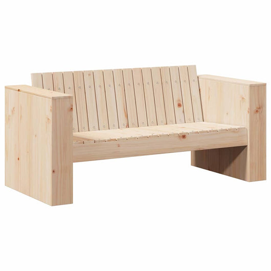 Divano da giardino Marrone 134 x 60 x 62 cm 873866