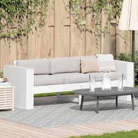 Divano da giardino Bianco 185.5 x 60 x 62 cm 873872