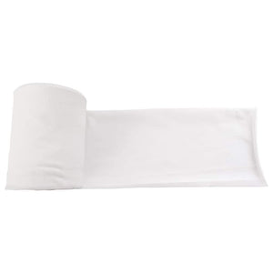 vidaXL Tubo di Drenaggio Bianco 16 x 1000 cm Tessuto