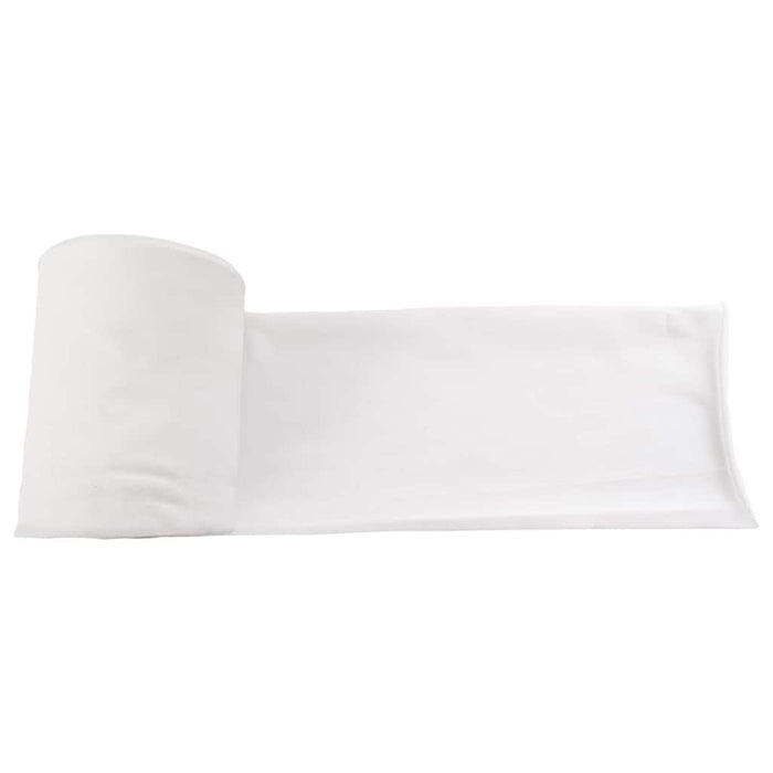 vidaXL Tubo di Drenaggio Bianco 16 x 2000 cm Tessuto