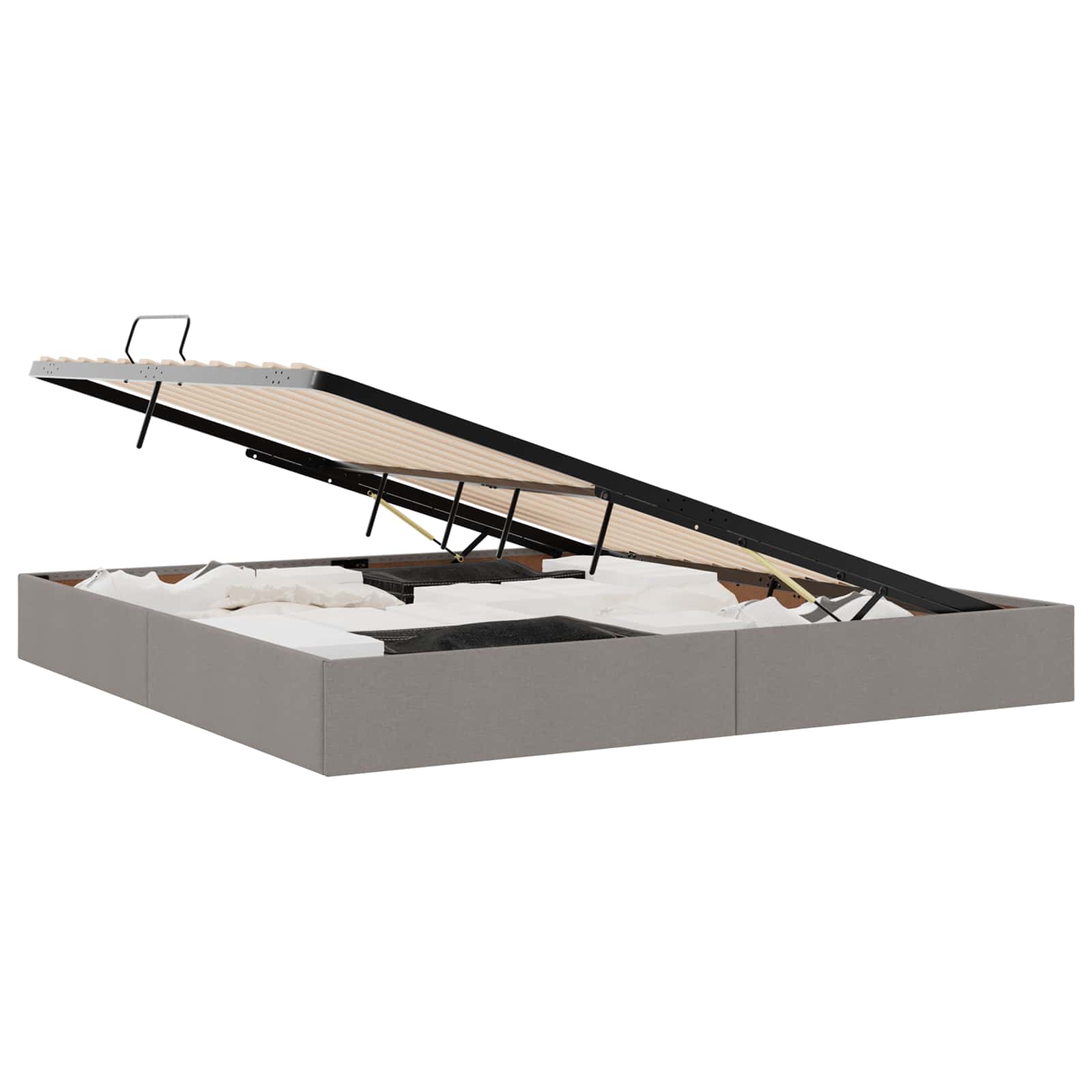 Letto con Contenitore con materasso Talpa 200 x 200 cm Tessuto 3370037