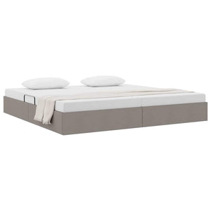 Letto con Contenitore con materasso Talpa 200 x 200 cm Tessuto 3370037