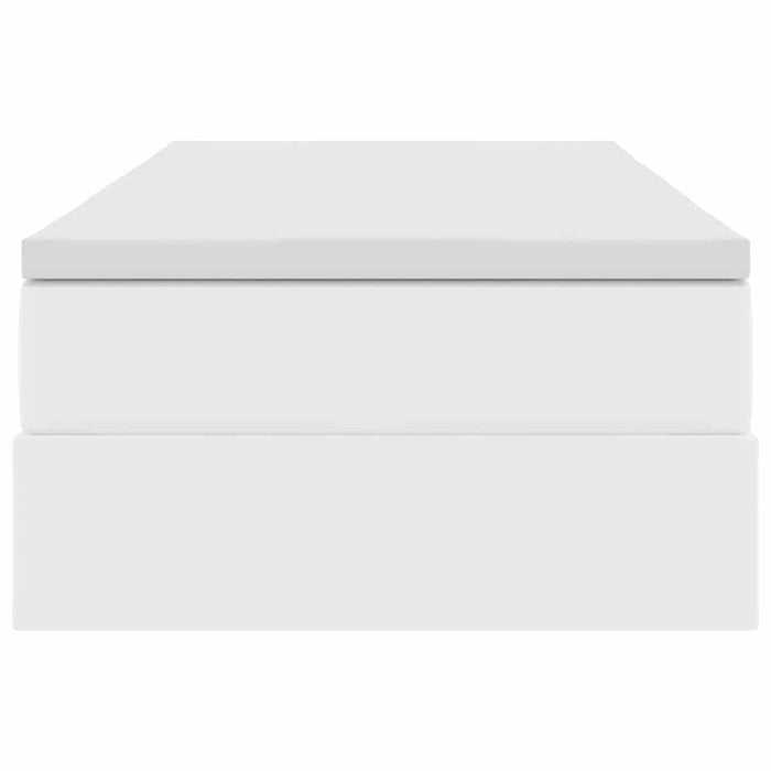 Letto con contenitore e materasso Bianco 90 x 200 cm 3370147