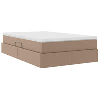 Letto con contenitore e materasso Cappuccino 120 x 200 cm