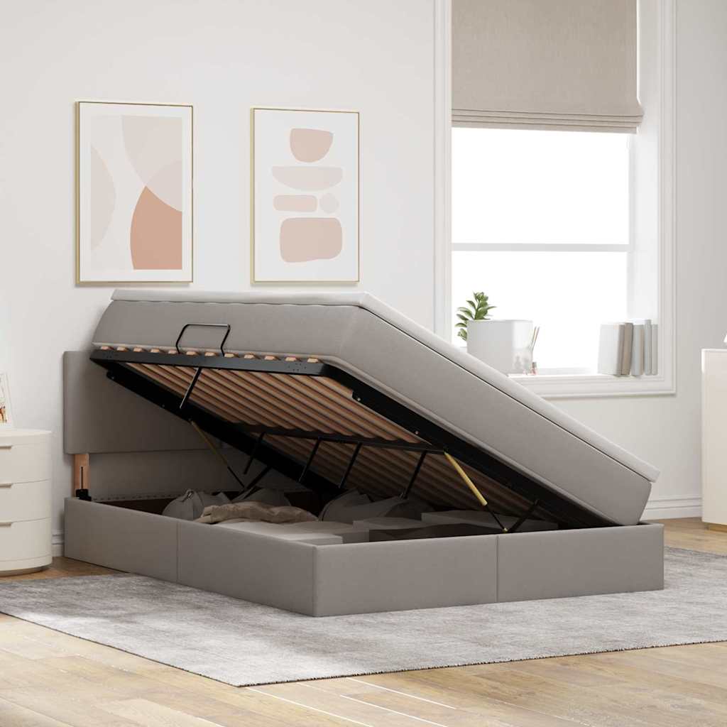 Letto con contenitore e materasso Talpa 140 x 190 cm