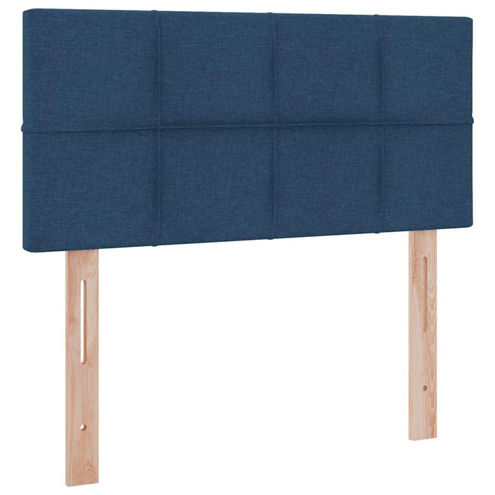 Letto con contenitore e materasso con materasso Blu 90 x 200 cm 3370487