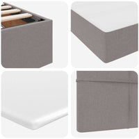 Letto con contenitore e materasso Talpa 120 x 190 cm 3370497