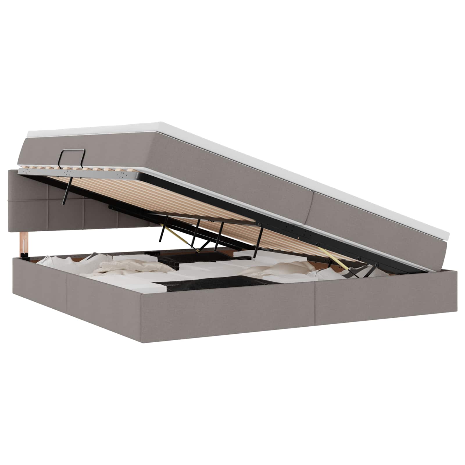 Letto con contenitore e materasso Talpa 200 x 200 cm