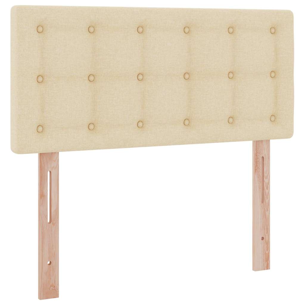 Letto con contenitore e materasso Crema 90 x 190 cm 3370606