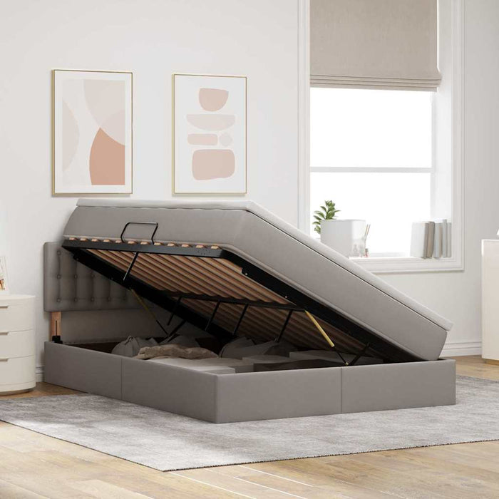 Letto con contenitore e materasso Talpa 140 x 190 cm