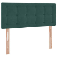 Letto con Contenitore Verde Scuro 120 x 200 cm Velluto 3370872