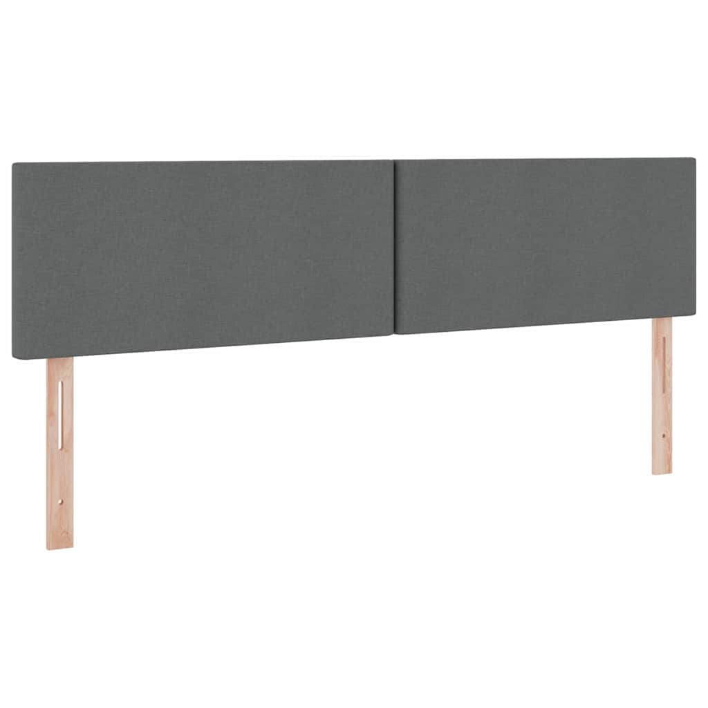 Letto con Contenitore Grigio scuro 180 x 200 cm Pelle Sintetica 3370914
