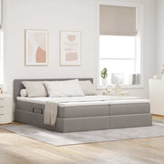 Letto con Contenitore Talpa 180 x 200 cm Pelle Sintetica 3370928