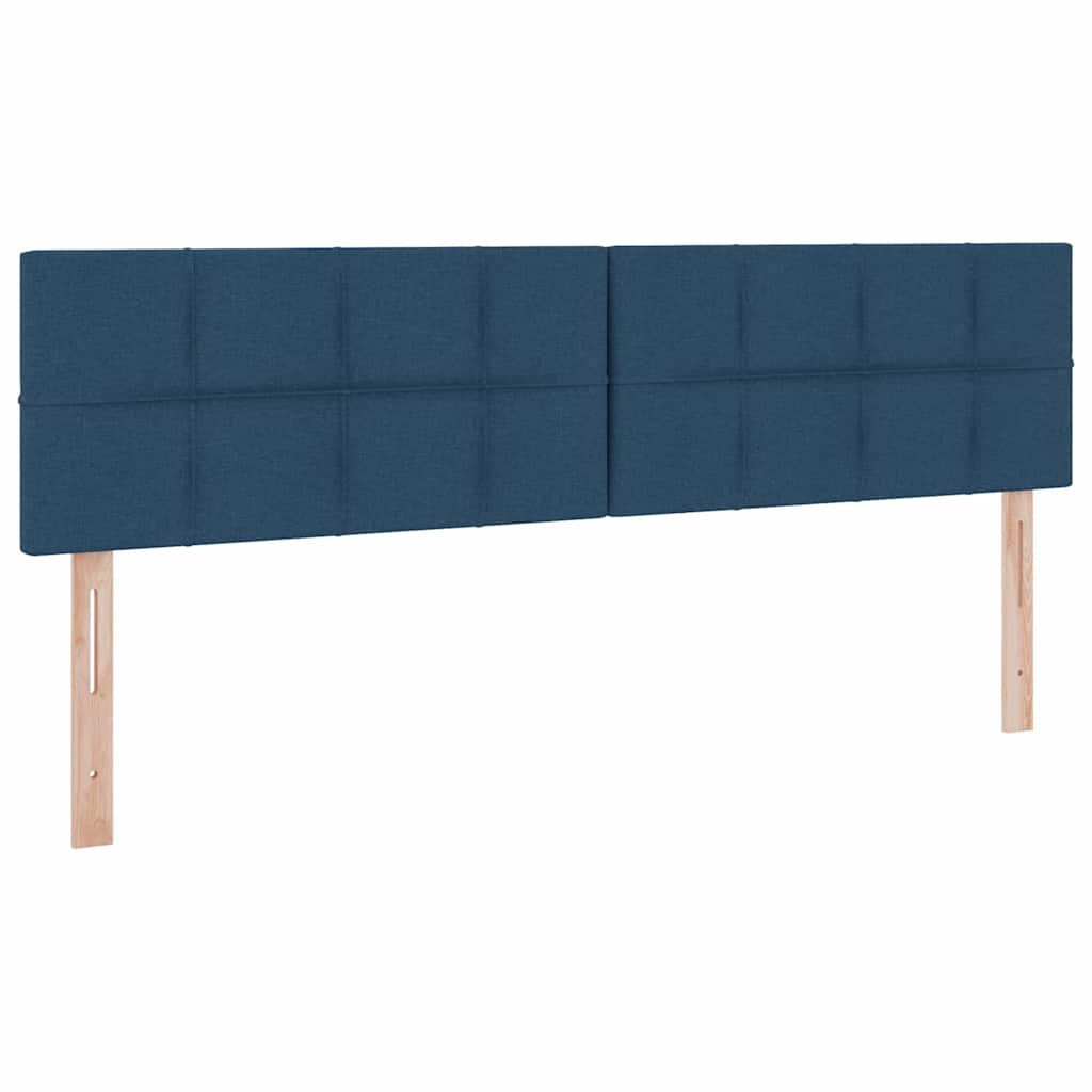 Letto con Contenitore Blu 200 x 200 cm Pelle Sintetica 3370936