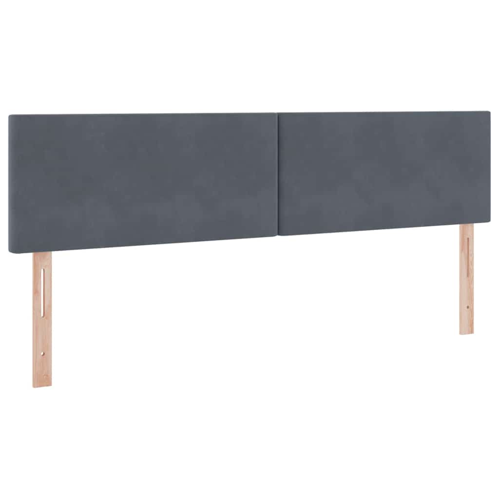 Letto con Contenitore con materasso Grigio scuro 90 x 200 cm 3370962