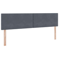 Letto con Contenitore con materasso Grigio scuro 90 x 200 cm 3370962