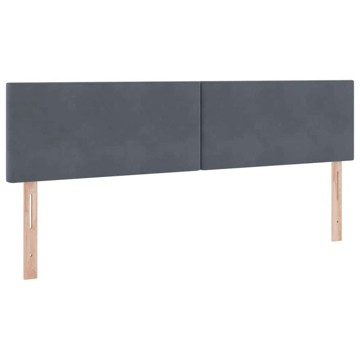 Letto con Contenitore con materasso Grigio scuro 90 x 200 cm 3370962