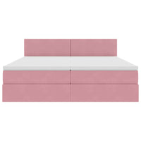 Letto con Contenitore con materasso Rosa 90 x 200 cm 3370966